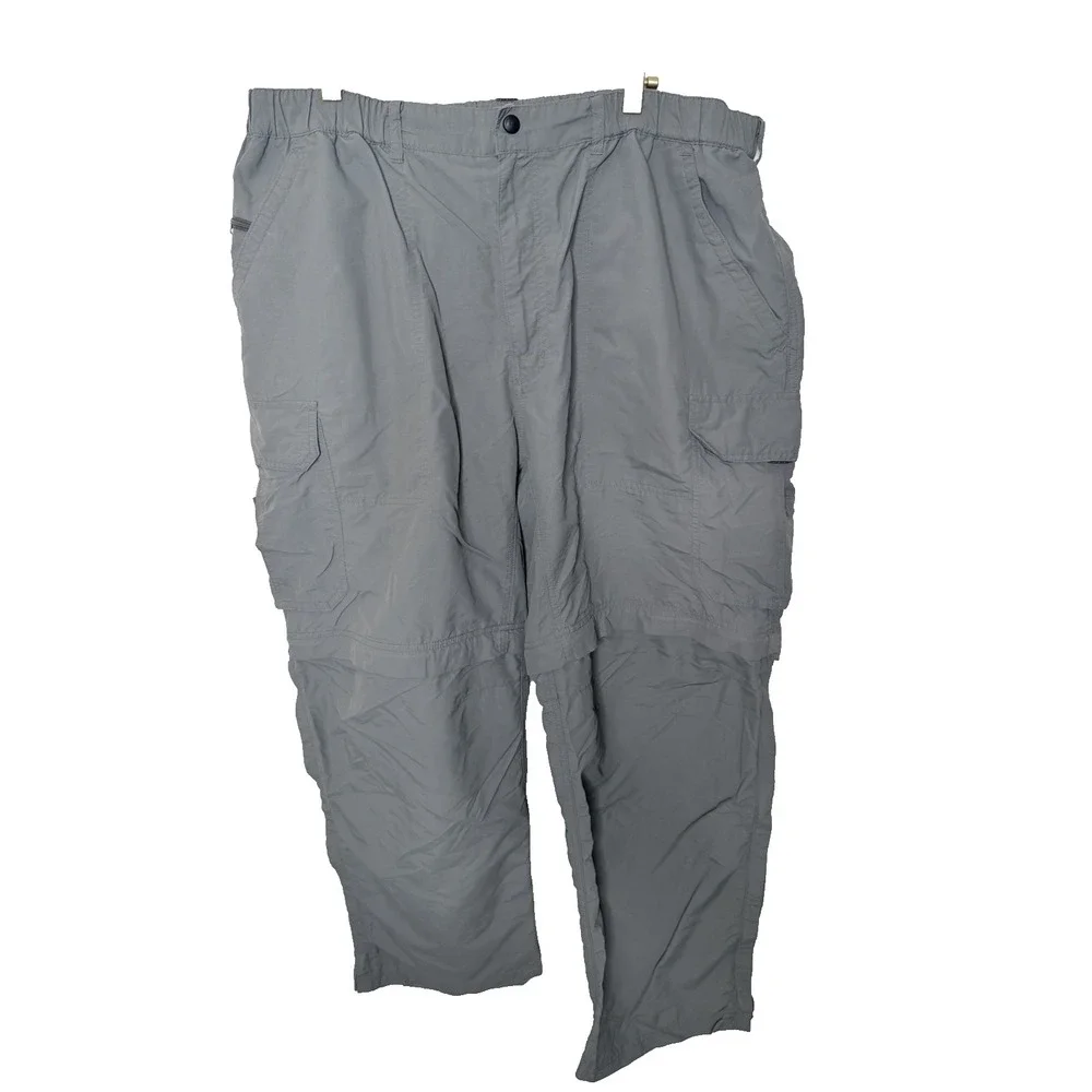REI Men's Hiking Pants Size XXL Green Zip Off‎ Convertible Outdoor Gorpcore